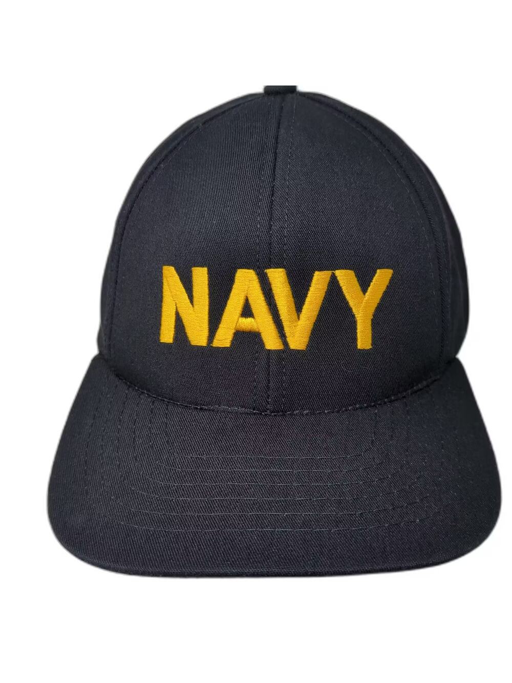 Graffiti Snapback Blue OS Hat Navy Embroidered Adjustable Made in USA OSFA Gold